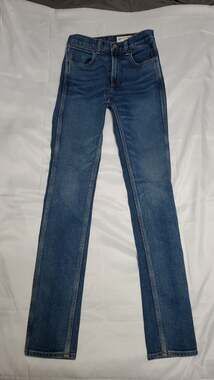 Rag & Bone Northwood Slim Jeans with Raised Side Seam Detail Size 23